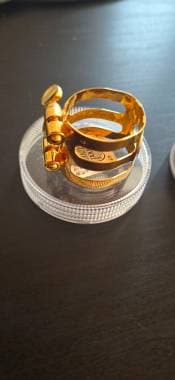 Legatura Clarinetto Ishimori Oro Gold