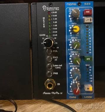 Fredenstein Artistic MicPre SE Preamplificatore Serie 500