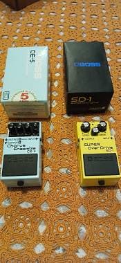 Boss Overdrive e chorus