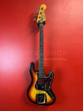 Fender Jazz Bass Sunburst year 1968 (Neck 1966) Refin