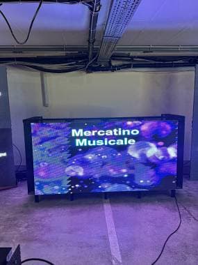 Tavolo Dj & Led Wall