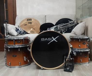 Batteria acustica completa