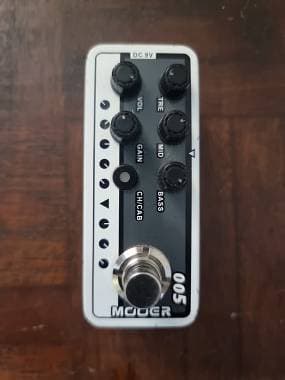 Mooer 005 micro amp brown sound