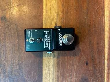 Ammoon Loop Station mini looper nero compatto