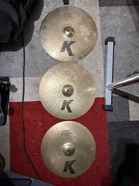 Zildjian K Custom Fast Crash 15 16 17