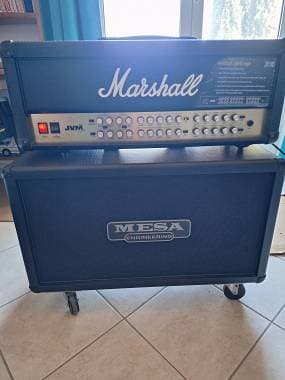 Marshall JVM410H + Mesa Boogie Rectifier 2x12 Horizontal V30