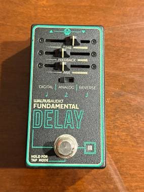 Walrus Audio Fundamental delay tap reverse