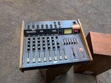 Vendo o Scambio Montarbo 520 Mixer analogico amplificato vintage