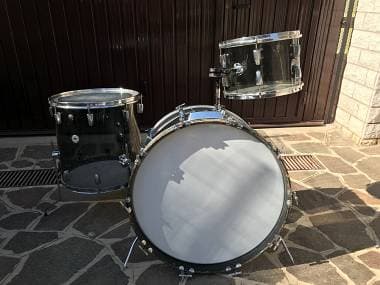 Batteria Meazzi wooding vitroplast vintage