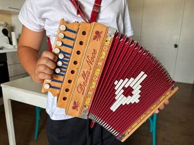 Organetto Della Noce Pennese 2 bassi