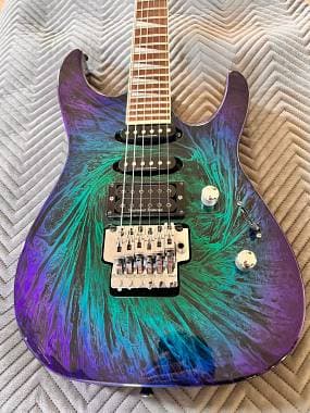 Jackson Pro Series DK2 Dinky 2003 - 2005 - Eerie Dess Swirl