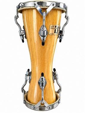 Latin Percussion LP Tamburo a clessidra in legno naturale Percussione partic