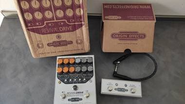 Origin Effects Revivaldrive + Dual Footswitch Revival Drive