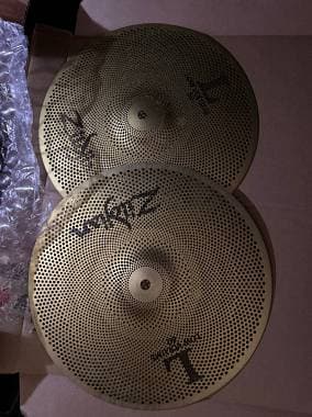 Zildjian L80 Low Volume (LV348): ride + hi-hat + crash × 1