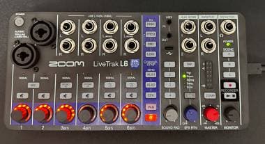 Mixer digitale Zoom Livetrack L6 VENDO - (Scatola ed alimentatore originali)