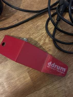 Trigger Ddrum Red Shot per Batteria + 2 Cavi Jack