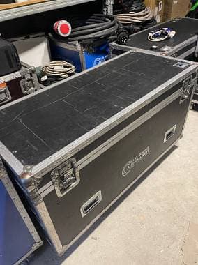 Flight case baule con divisori
