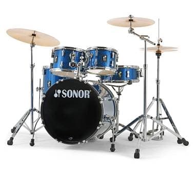 SONOR AQX STUDIO CYMBAL SET BLUE OCEAN SPARKLE