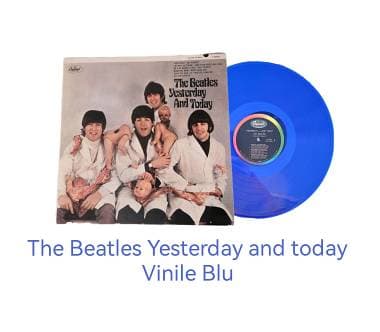 Apple The Beatles Yesterday and today Vinile Blu
