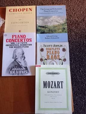 Spartiti per pianoforte - DOVER