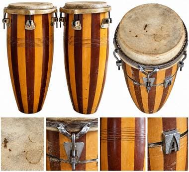 1 Latin Percussion LP + 2 Congas Bellissime