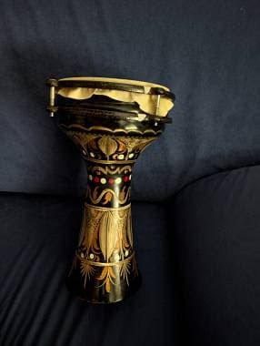 Darbuka / Doumbek in Rame Decorata (Diametro 17 cm)