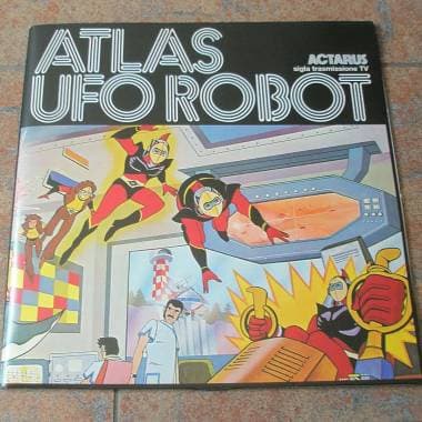 ATLAS - UFO ROBOT (2025) LP CRYSTAL ICE - NUMERATO (LIMITED EDITION)