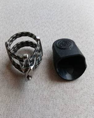 Legatura Silverstein argentata clarinetto sib