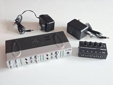 2 amplificatori cuffie Behringer e Ammoon