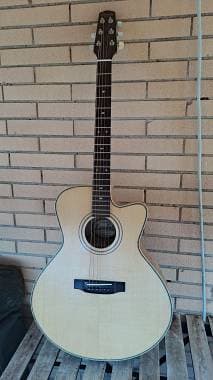 Landola JC-855 Chitarra Acustica Jumbo Electrificata Made in Finlandia