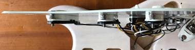 Pickguard / Battipenna Carico Squier Classic Vibe '50s Stratocaster - Alnico V