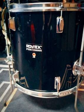 Timpano royteck da 16x 16 nero