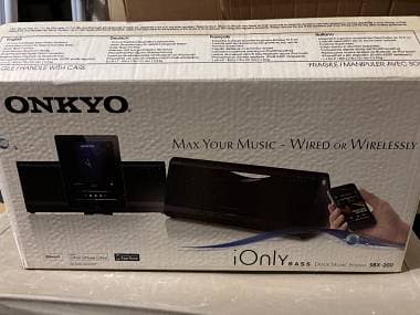 ONKYO SBX-200 Cassa Altoparlante Bluetooth e cavo