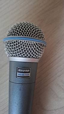 Shure Beta 58A Microfono Dinamico Supercardioide Voce
