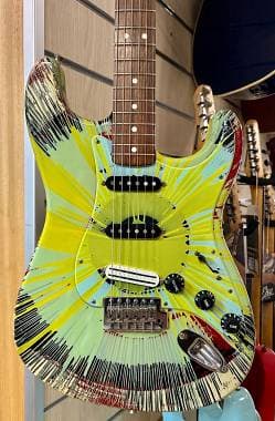CHITARRA ELETTRICA FENDER STRATOCASTER SPLATTERCASTER 2003