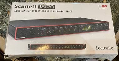 Focusrite 18i20 3rd generation