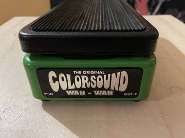 Colorsound Wah Wah - Green - Usato - Spedizione Inclusa