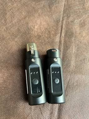 Kit wireless per microfoni o sorgenti audio