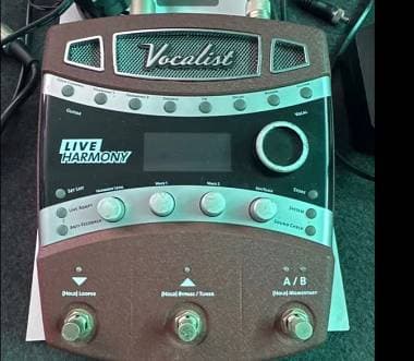 DigiTech Vocalist live harmony