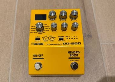 Boss OD-200 hybrid overdrive come nuovo