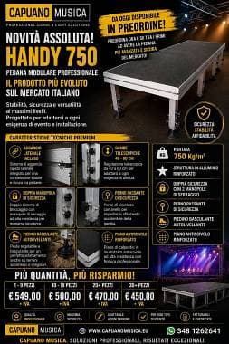 PEDANA 2X1 H. CM 40/60 HANDY 750
