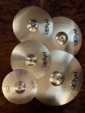 SET PIATTI PAISTE 101 BRASS