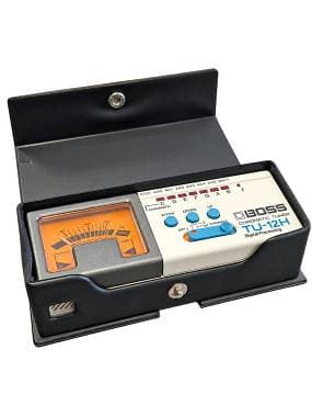 BOSS TU-12H CHROMATIC TUNER MADE IN JAPAN VINTAGE - CON CUSTODIA
