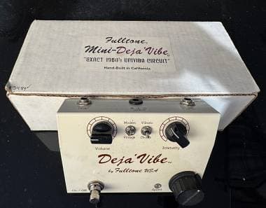 Fulltone Mini Deja Vibe (Chorus-Vibrato) made in USA
