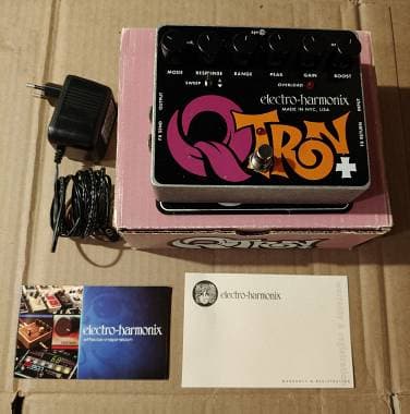 Electro Harmonix QTRON PLUS + autowah wah john mayer