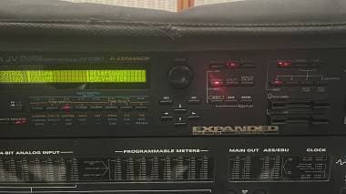Roland JV-1080 + A-30 76 tasti pesati + MOTU 896 Firewire - Setup live anni 90