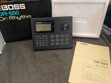 Boss DR-550 con scatola e manuale originali