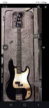 Fender Precision Ebony limited edition