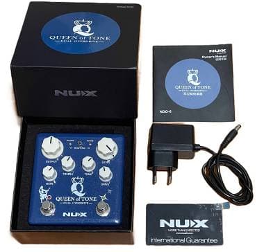 NUX Queen Of Tone (NDO-6) Dual Overdrive Effetto a pedale per chitarra