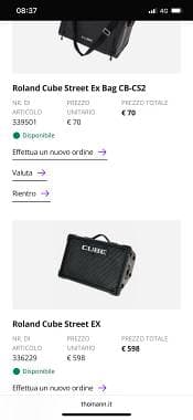 Roland Cube street ex